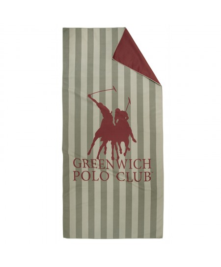 GREENWICH POLO CLUB ΠΕΤΣΕΤΑ ΘΑΛΑΣΣΗΣ 80Χ170 ESSENTIAL 5218 CORAL, GREEN