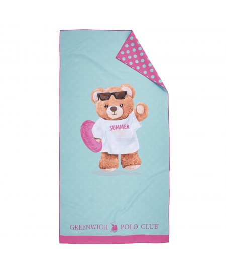 GREENWICH POLO CLUB JUNIOR ΠΕΤΣΕΤΑ ΘΑΛΑΣΣΗΣ 70Χ140 5223 FUSCHIA, MINT