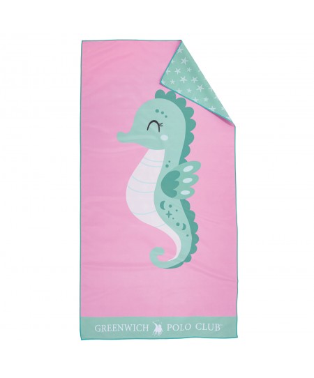 GREENWICH POLO CLUB JUNIOR ΠΕΤΣΕΤΑ ΘΑΛΑΣΣΗΣ 70Χ140 4176 PINK, ΜΙΝΤ