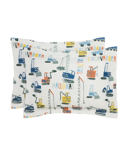 DAS KIDS ΖΕΥΓΟΣ ΜΑΞΙΛΑΡΟΘΗΚΕΣ 4982 MULTICOLOR 50Χ70+5