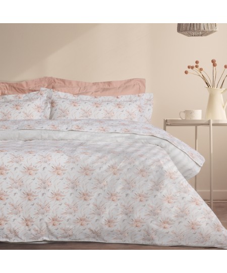 DAS HOME ΣΕΤ ΣΕΝΤΟΝΙΑ ΥΠΕΡΔΙΠΛΑ DAILY 3181 CREAM, GREY 240X260