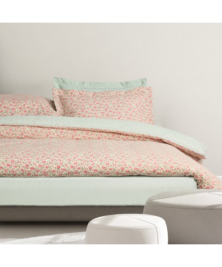 DAS HOME ΣΕΤ ΣΕΝΤΟΝΙΑ ΜΟΝΑ ΜΕ ΛΑΣΤΙΧΟ CASUAL 5439 MULTICOLOR 120X200+35