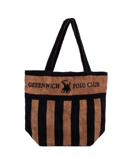 GREENWICH POLO CLUB ΤΣΑΝΤΑ ΘΑΛΑΣΣΗΣ 55Χ40 ESSENTIAL 5233 BROWN