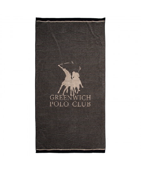 GREENWICH POLO CLUB ΠΕΤΣΕΤΑ ΘΑΛΑΣΣΗΣ 90Χ180 ESSENTIAL 5235 BLACK