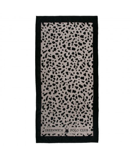 GREENWICH POLO CLUB ΠΕΤΣΕΤΑ ΘΑΛΑΣΣΗΣ 90Χ180 ESSENTIAL 5237 BLACK, TAUPE