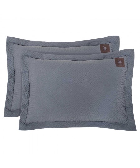 GREENWICH POLO CLUB ΖΕΥΓΟΣ ΜΑΞΙΛΑΡΟΘΗΚΕΣ ESSENTIAL 4449 PURPLE 50Χ70+5