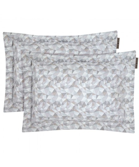 GREENWICH POLO CLUB ΖΕΥΓΟΣ ΜΑΞΙΛΑΡΟΘΗΚΕΣ LOFT 2378 BEIGE, GREY 50Χ70+5