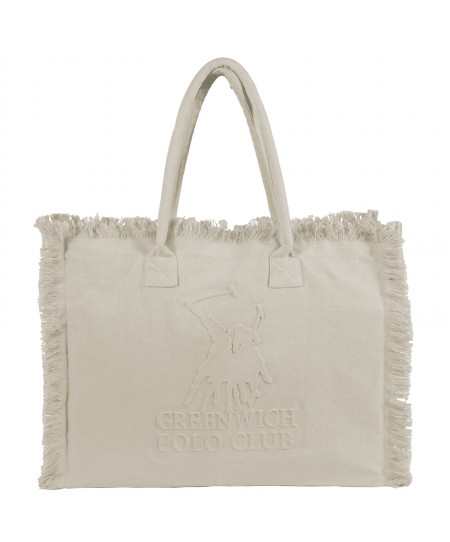 GREENWICH POLO CLUB ΤΣΑΝΤΑ ΘΑΛΑΣΣΗΣ 45Χ35 ESSENTIAL 5244 WHITE