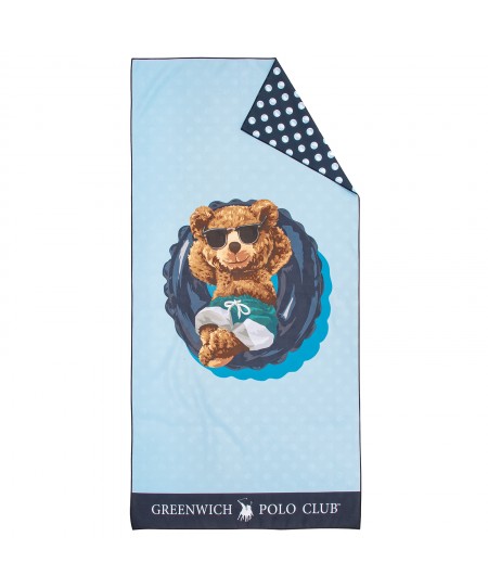 GREENWICH POLO CLUB JUNIOR ΠΕΤΣΕΤΑ ΘΑΛΑΣΣΗΣ 70Χ140 4043 BLUE