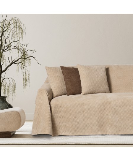 DAS HOME ΡΙΧΤΑΡΙ 180Χ250 0307 TAUPE