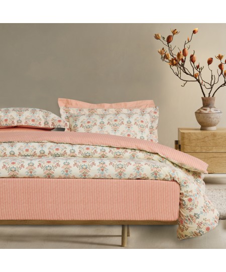 DAS HOME ΣΕΤ ΠΑΠΛΩΜΑΤΟΘΗΚΗ ΥΠΕΡΔΙΠΛΗ CASUAL 5455 MULTICOLOR 220Χ240