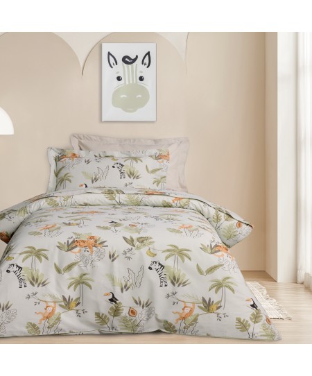 DAS KIDS ΣΕΤ ΠΑΠΛΩΜΑΤΟΘΗΚΗ ΜΟΝΗ 4992 GREEN 160Χ240