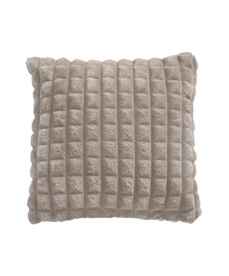 DAS HOME ΔΙΑΚΟΣΜΗΤΙΚΟ ΚΑΛΛΥΜΑ ΜΑΞΙΛΑΡΙΟΥ 40X40 1387 TAUPE