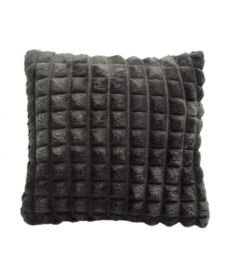 DAS HOME ΔΙΑΚΟΣΜΗΤΙΚΟ ΚΑΛΛΥΜΑ ΜΑΞΙΛΑΡΙΟΥ 40X40 1390 DARK GREY
