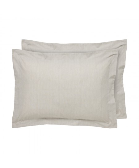 DAS HOME ΖΕΥΓΟΣ ΜΑΞΙΛΑΡΟΘΗΚΕΣ CASUAL TAUPE 5445 TAUPE 50Χ70+5
