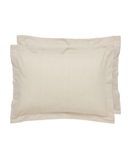 DAS HOME ΖΕΥΓΟΣ ΜΑΞΙΛΑΡΟΘΗΚΕΣ CASUAL BEIGE 5446 BEIGE 50Χ70+5
