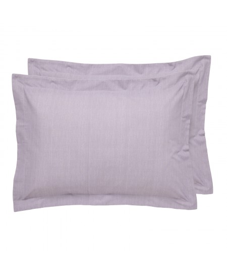 DAS HOME ΖΕΥΓΟΣ ΜΑΞΙΛΑΡΟΘΗΚΕΣ CASUAL 50Χ70+5 LILAC 5449 