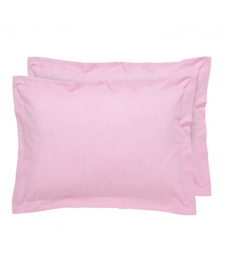 DAS HOME ΖΕΥΓΟΣ ΜΑΞΙΛΑΡΟΘΗΚΕΣ CASUAL 50Χ70+5 PINK 5450 