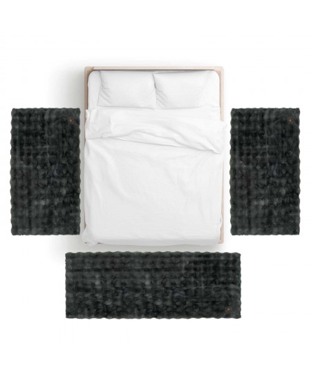 GREENWICH POLO CLUB ΧΑΛΙ 75X200 FAUX FUR 3125 GRAPHITE