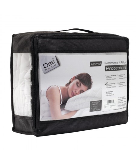 Επίστρωμα καπιτονέ king size (180Χ200+35) COMFORT LINE 1088, DAS HOME