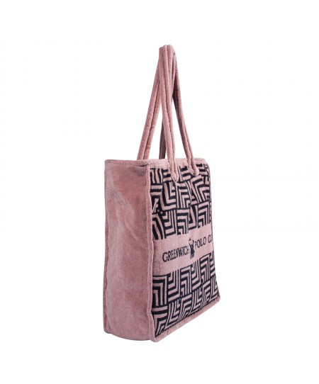 GREENWICH POLO CLUB ΤΣΑΝΤΑ ΘΑΛΑΣΣΗΣ 42Χ45 3730 NUDE, ΜΑΥΡΟ