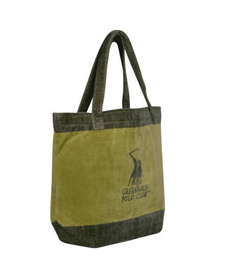 GREENWICH POLO CLUB ΤΣΑΝΤΑ ΘΑΛΑΣΣΗΣ 55Χ40 3859 ΛΑΔΙ, ΧΑΚΙ