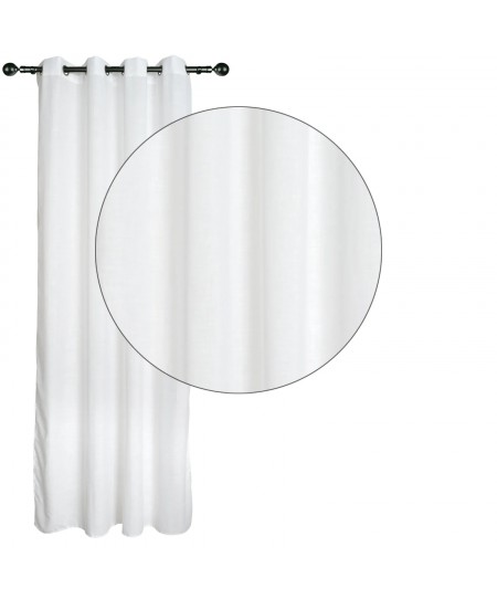 DAS HOME ΚΟΥΡΤΙΝΑ ΜΕ ΚΡΙΚΟΥΣ 140Χ270 2249 ΕΚΡΟΥ