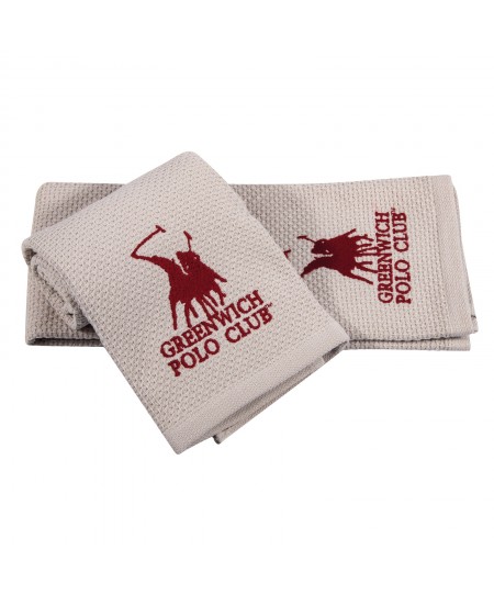 GREENWICH POLO CLUB ΠΕΤΣΕΤΕΣ ΚΟΥΖΙΝΑΣ ΣΕΤ 2TMX 40Χ60 2803 ΣΠΑΓΓΙ