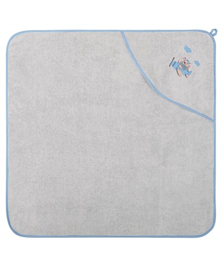 GREENWICH POLO CLUB ΚΑΠΑ ΒΑΒΥ 8851 BLUE, GREY 80Χ80