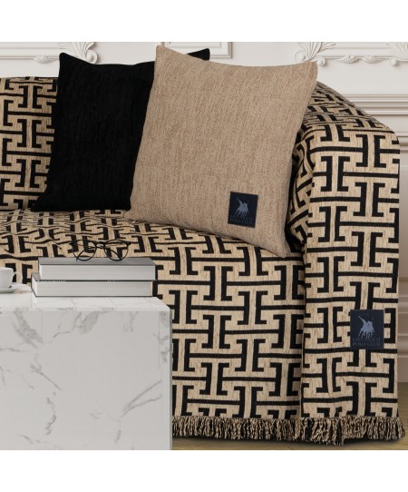 GREENWICH POLO CLUB ΡΙΧΤΑΡΙ 180Χ300 3932 BEIGE, BLACK
