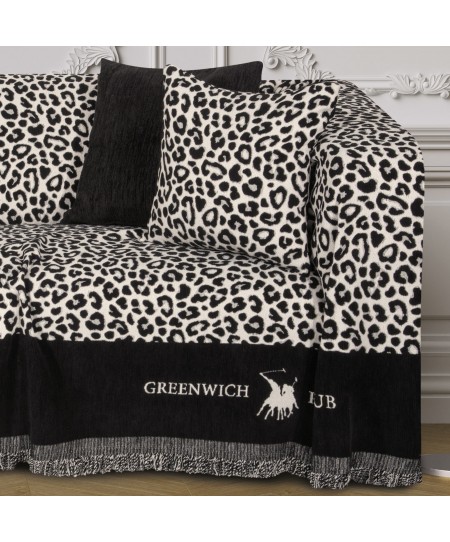 GREENWICH POLO CLUB ΡΙΧΤΑΡΙ 180Χ300 3934 BLACK, OCHRE