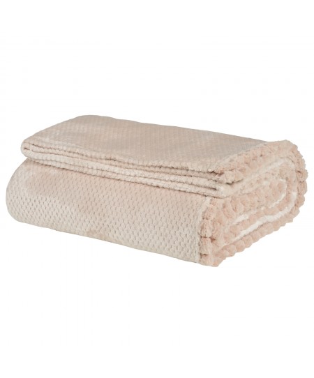 DAS HOME ΚΟΥΒΕΡΤΑ FLEECE 220Χ240 1185 PINK