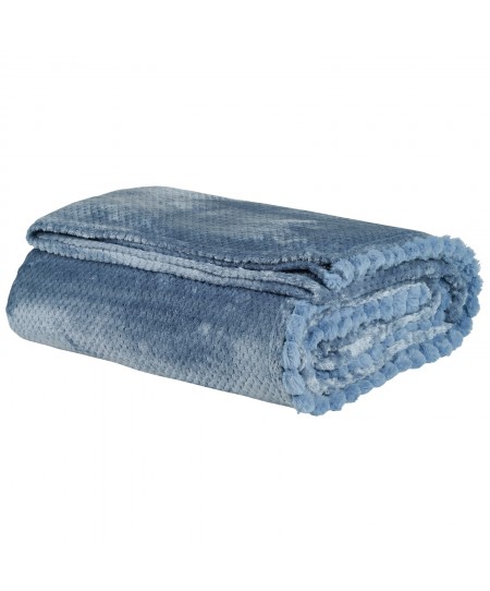 DAS HOME ΚΟΥΒΕΡΤΑ FLEECE 220Χ240 1186 DUSTY BLUE