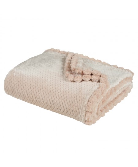 DAS HOME ΚΟΥΒΕΡΤΑ FLEECE 130Χ170 1185 PINK