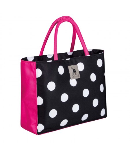 GREENWICH POLO CLUB ΤΣΑΝΤΑ ΘΑΛΑΣΣΗΣ 46X36 ESSENTIAL 4068 BLACK, FUSCHIA