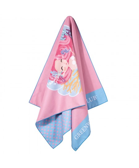 GREENWICH POLO CLUB JUNIOR ΠΕΤΣΕΤΑ ΘΑΛΑΣΣΗΣ 70Χ140 4041 LIGHT BLUE, PINK