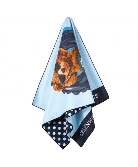 GREENWICH POLO CLUB JUNIOR ΠΕΤΣΕΤΑ ΘΑΛΑΣΣΗΣ 70Χ140 4043 BLUE