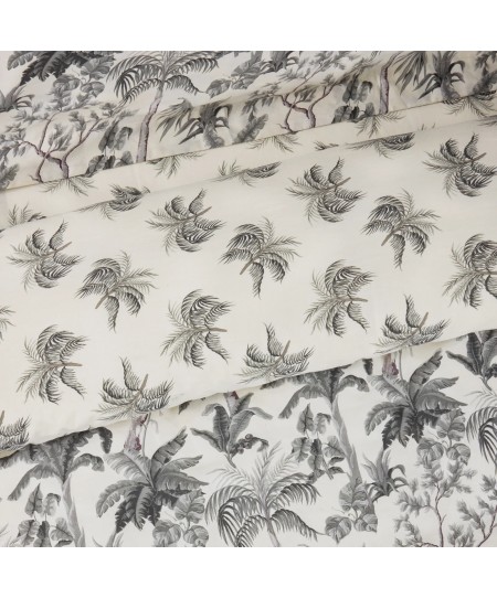 DAS HOME ΣΕΤ ΣΕΝΤΟΝΙΑ ΜΟΝΑ ΜΕ ΛΑΣΤΙΧΟ CASUAL 5429 ECRU, GREY 120Χ200+35