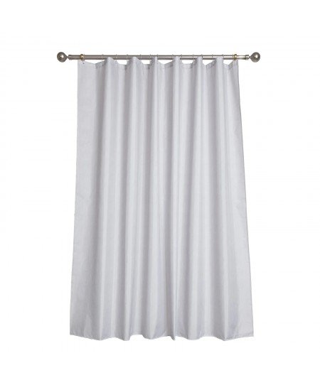 DAS HOME ΚΟΥΡΤΙΝΑ ΜΠΑΝΙΟΥ 240Πx180Υ 0805 GREY