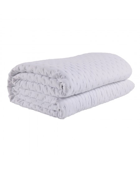 DAS HOME ΚΟΥΒΕΡΛΙ ΥΠΕΡΔΙΠΛΟ HAPPY 9658 WHITE 220Χ240