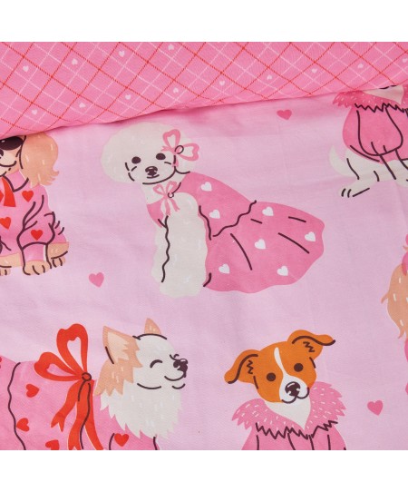 DAS KIDS ΣΕΤ ΣΕΝΤΟΝΙΑ ΜΟΝΑ 4938 PINK 170Χ260