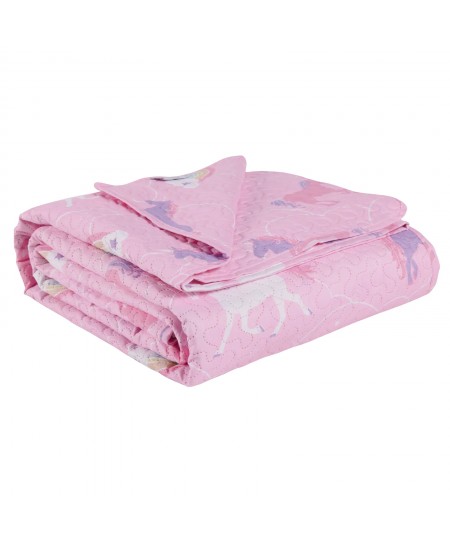 DAS KIDS ΚΟΥΒΕΡΛΙ ΜΟΝΟ 4929 PINK, PURPLE 160Χ240