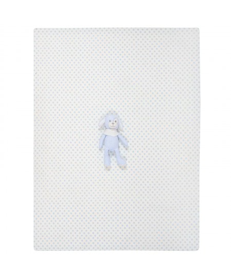 GREENWICH POLO CLUB ΚΟΥΒΕΡΤΑ ΠΙΚΕ 75X100 ΒΑΒΥ ESSENTIAL 8856 BLUE, WHITE