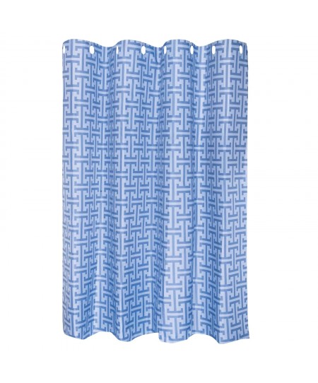 GREENWICH POLO CLUB ΚΟΥΡΤΙΝΑ ΜΠΑΝΙΟΥ 240Πx180Y ESSENTIAL 3119 DUSTY BLUE