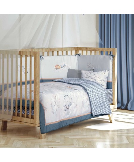 GREENWICH POLO CLUB ΠΑΝΤΑ ΚΟΥΝΙΑΣ ΒΑΒΥ ESSENTIAL 8852 GREY 45Χ195