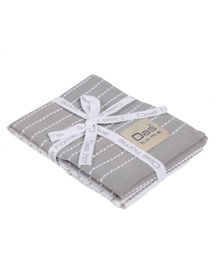 DAS HOME ΣΕΤ ΠΟΤΗΡΟΠΑΝΑ 2ΤΜΧ 30Χ50 0824 GREY, WHITE