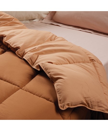 DAS HOME ΠΑΠΛΩΜΑ ΜΟΝΟ HAPPY 9694 SALMON, TERACOTTA 160Χ220