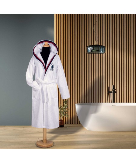 GREENWICH POLO CLUB ΜΠΟΥΡΝΟΥΖΙ MEDIUM ESSENTIAL 3062 WHITE