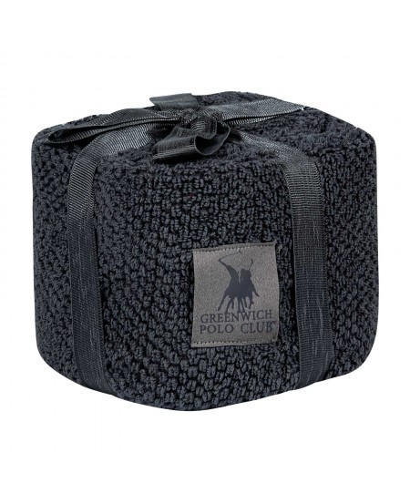 GREENWICH POLO CLUB ΣΕΤ ΠΕΤΣΕΤΕΣ 4 ΤΕΜΑΧΙΩΝ ESSENTIAL 4106 DARK GREY 30Χ30