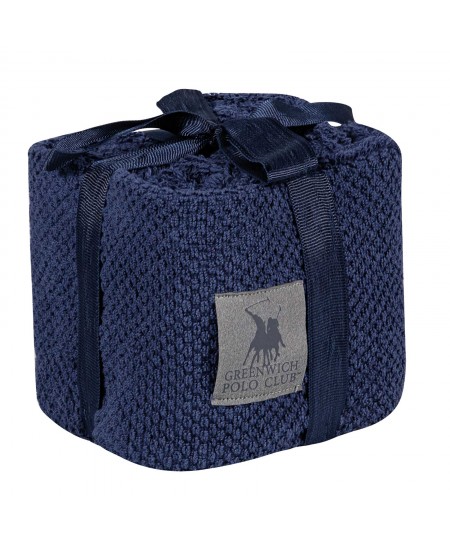 GREENWICH POLO CLUB ΣΕΤ ΠΕΤΣΕΤΕΣ 4 ΤΕΜΑΧΙΩΝ ESSENTIAL 4108 NAVY BLUE 30Χ30